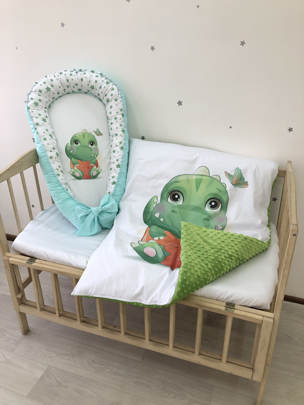 Crib set "Dinosaur"