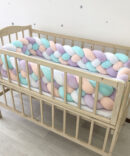Multicolor 4-strand baby bumpers