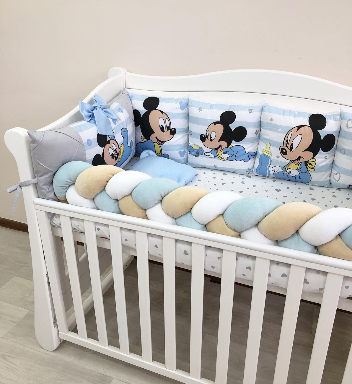 Crib set "Blue Boy "
