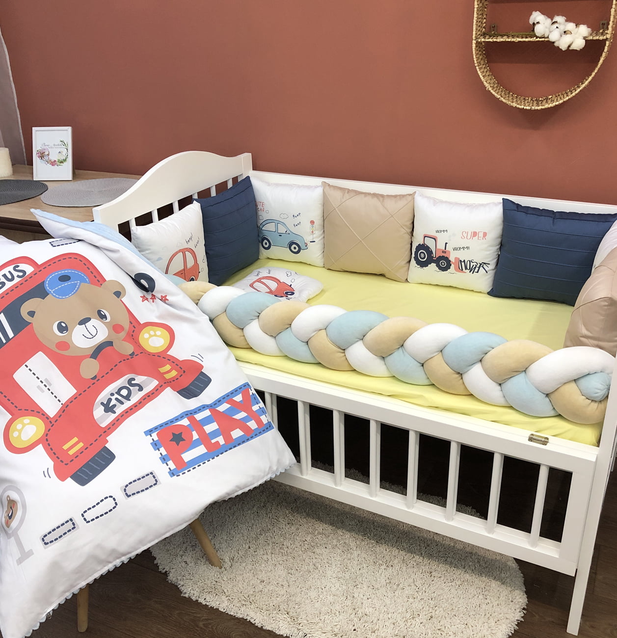 Crib set "Little Boy"