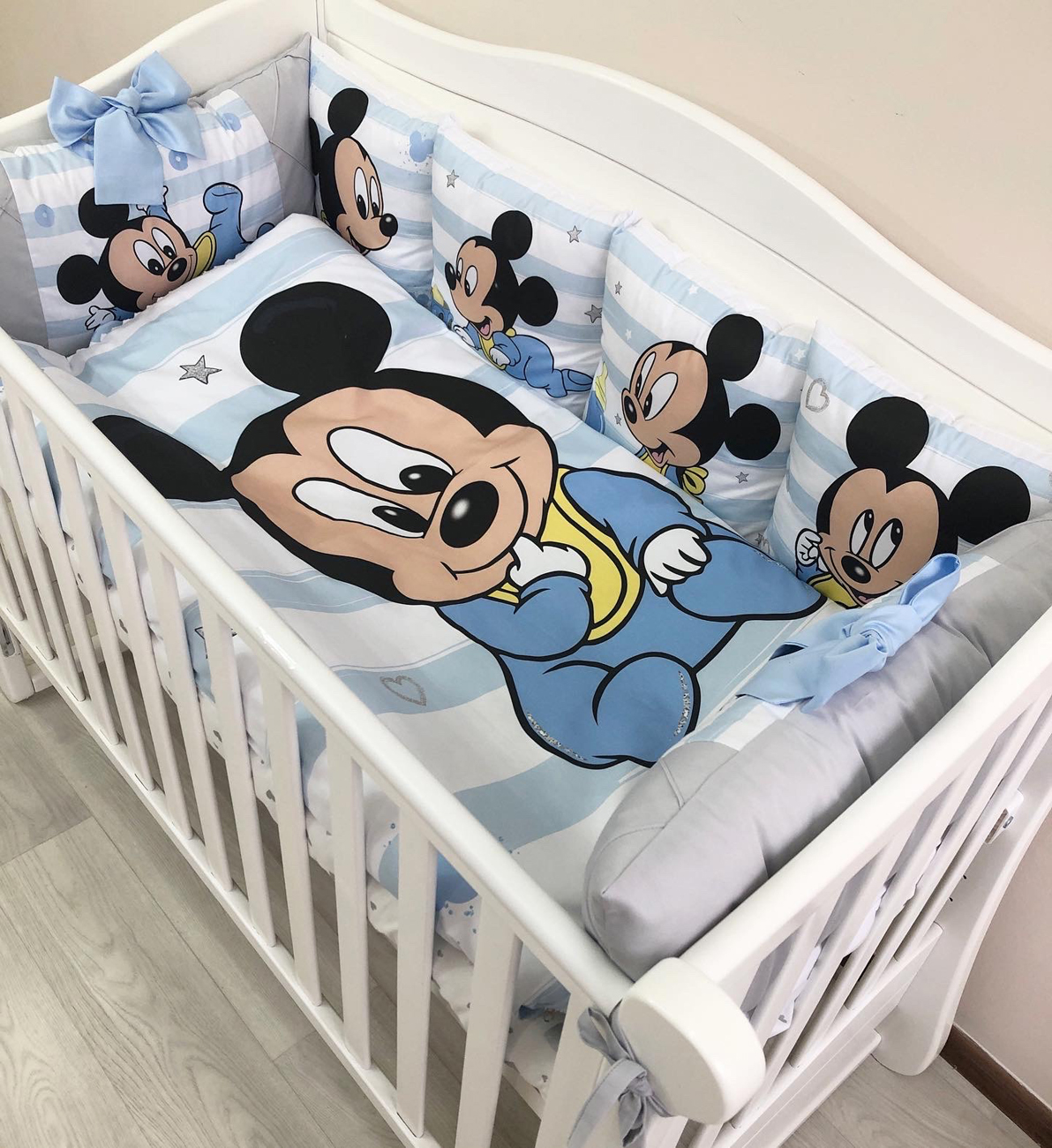 Crib set "Blue Boy "