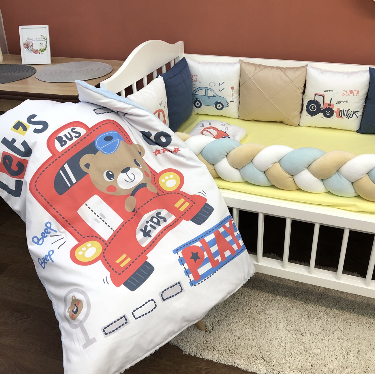 Crib set "Little Boy"