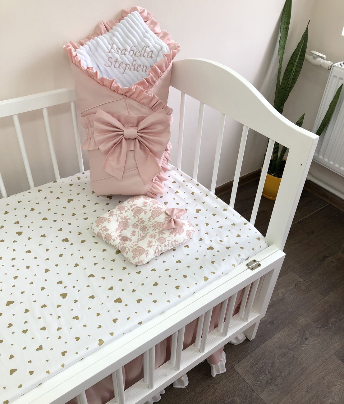 Crib set" Flowers"
