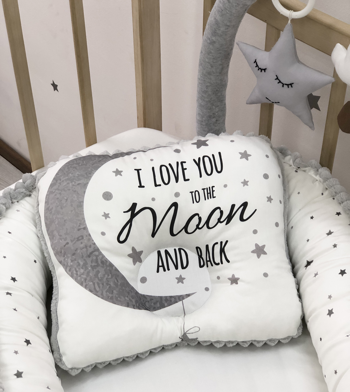 Baby nest "Grey moon"