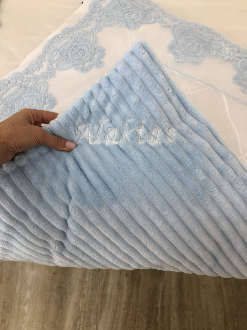 Personalized Baby Blanke