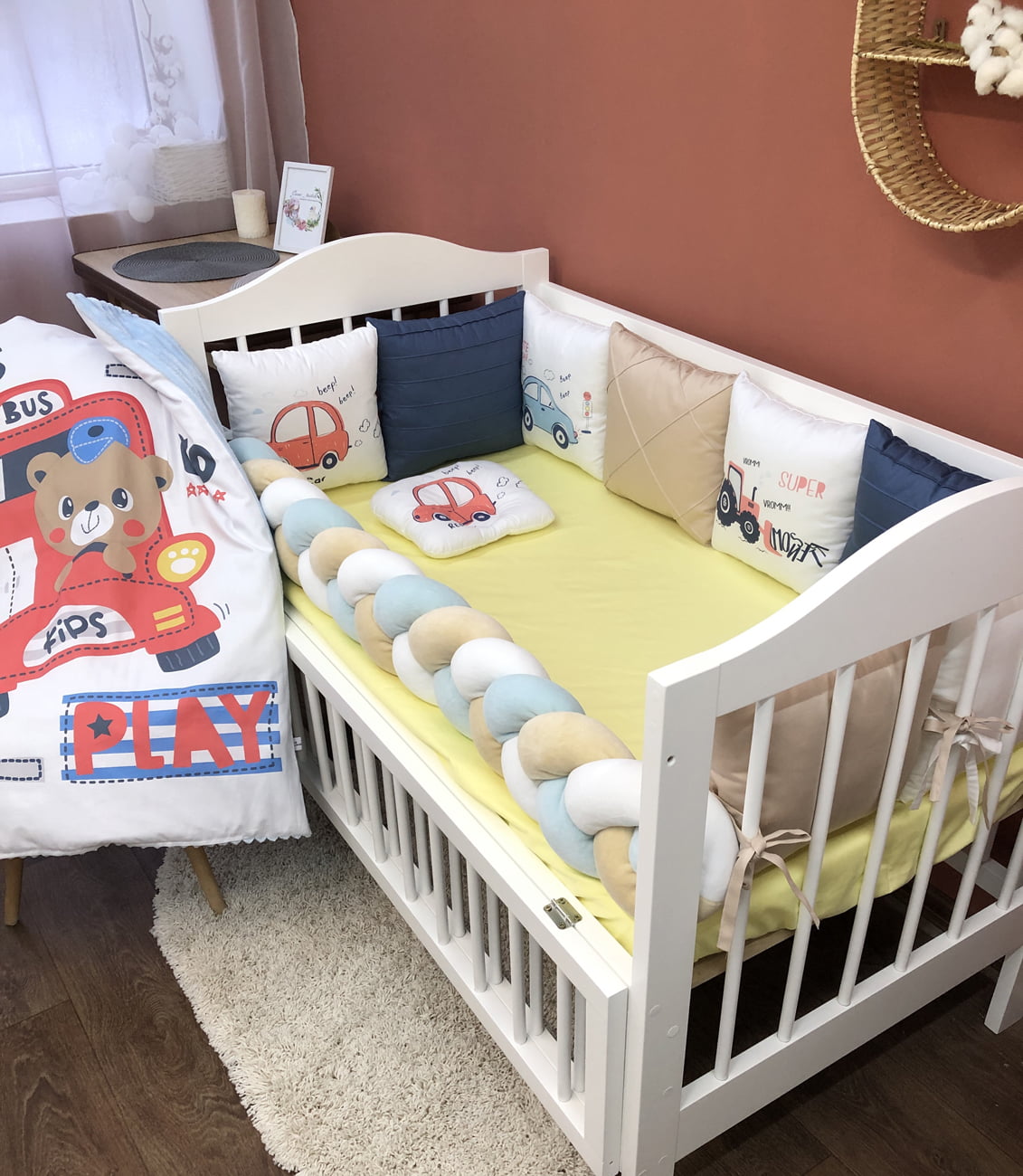 Crib set "Little Boy"