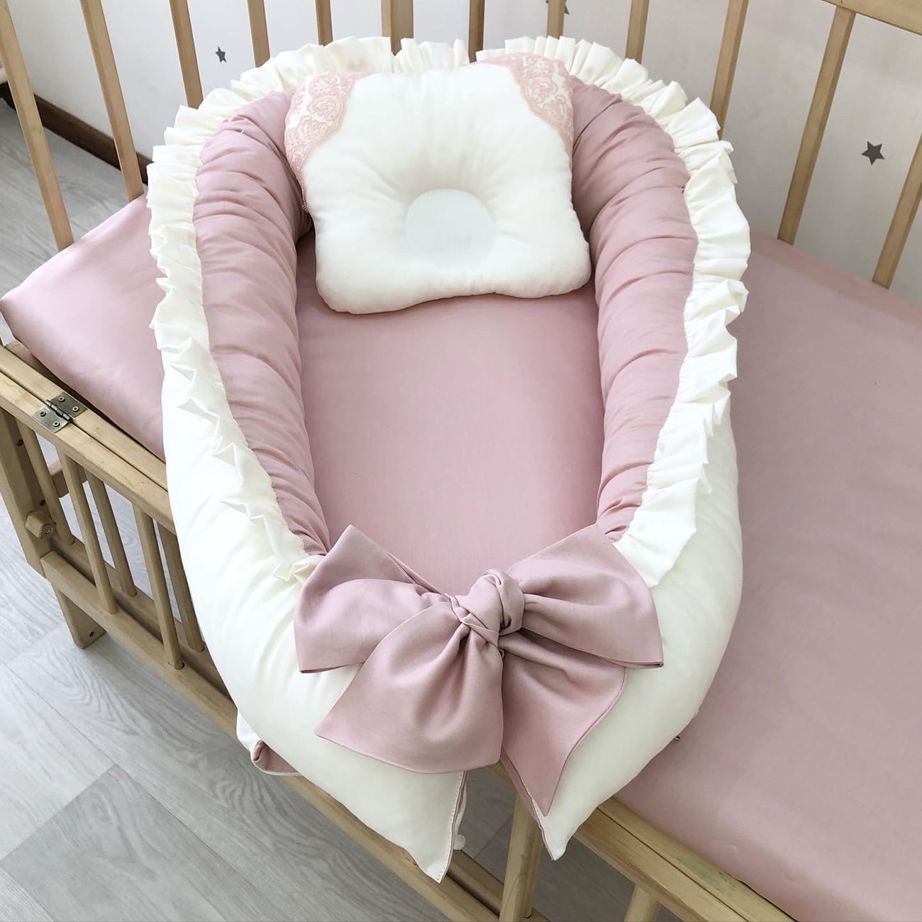 Baby Nest "Dusty pink"