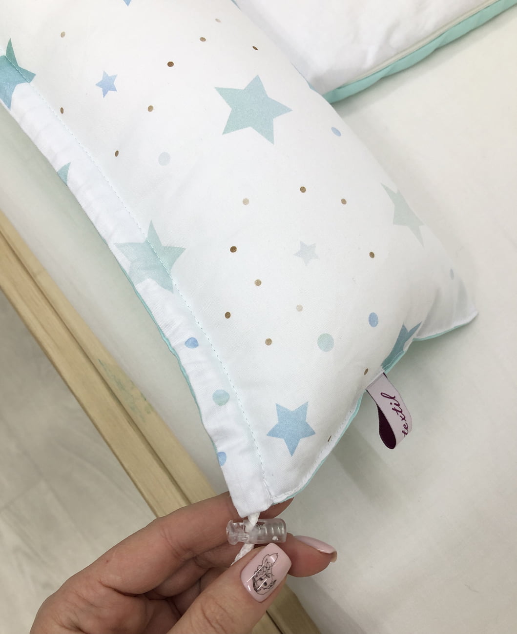 Baby Nest "Mint bunny"