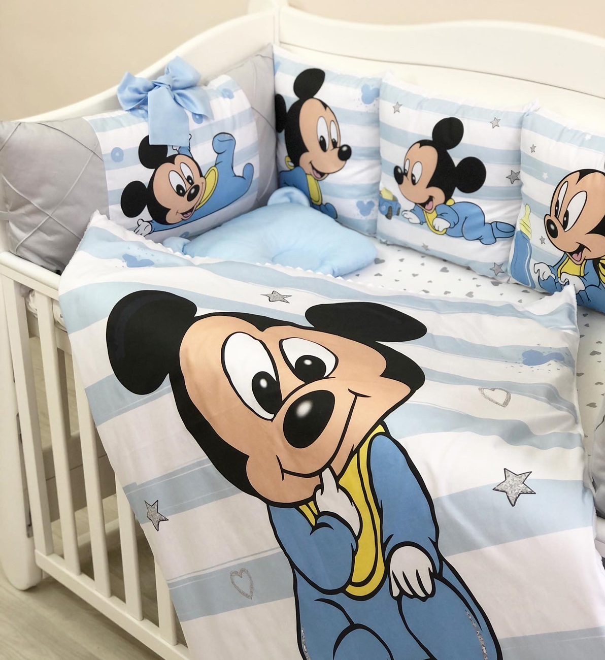 Crib set "Blue Boy "