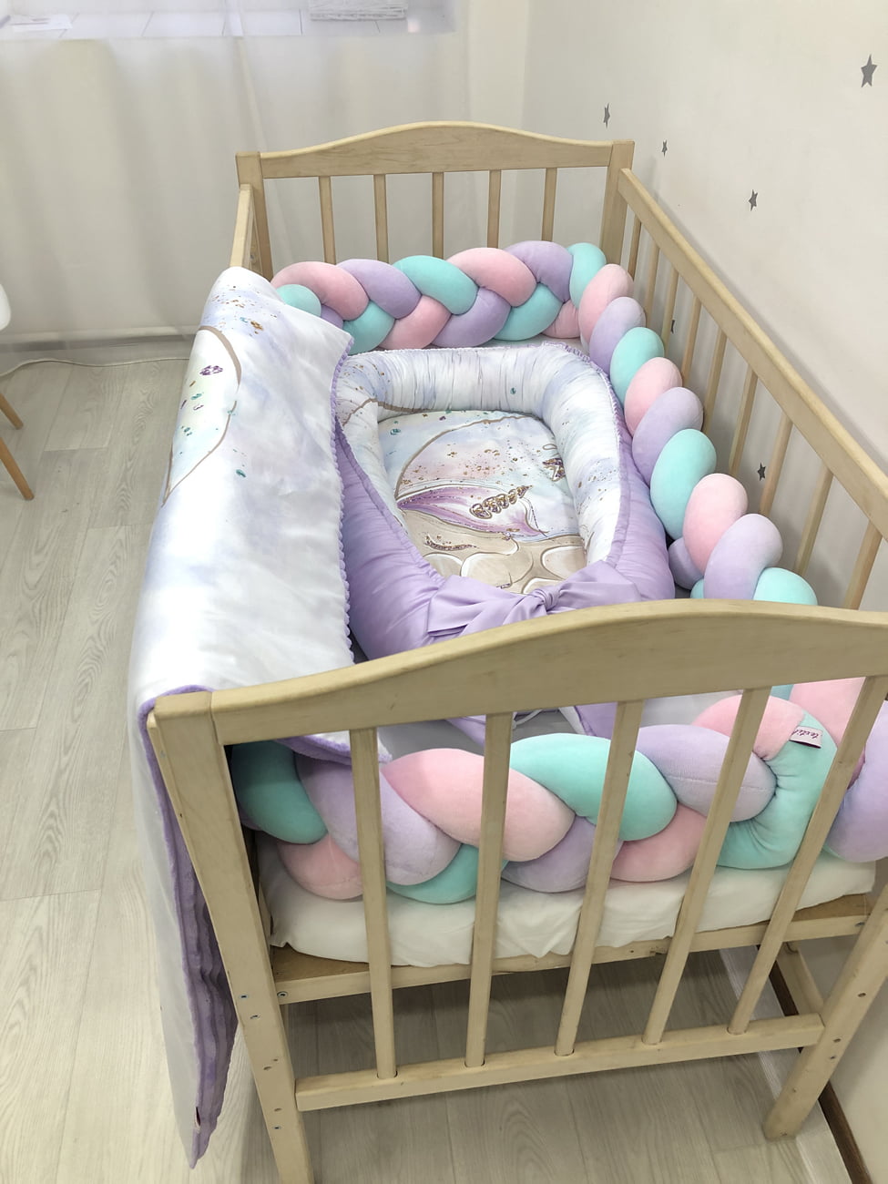 Crib set "Unicorn"
