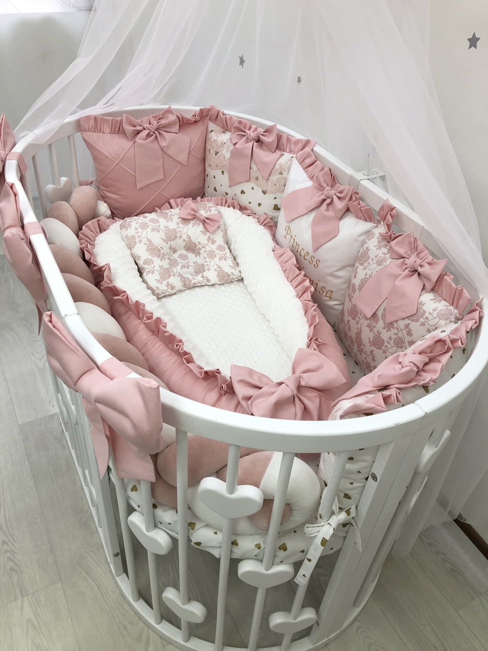 Crib set "Princess Ademisa"