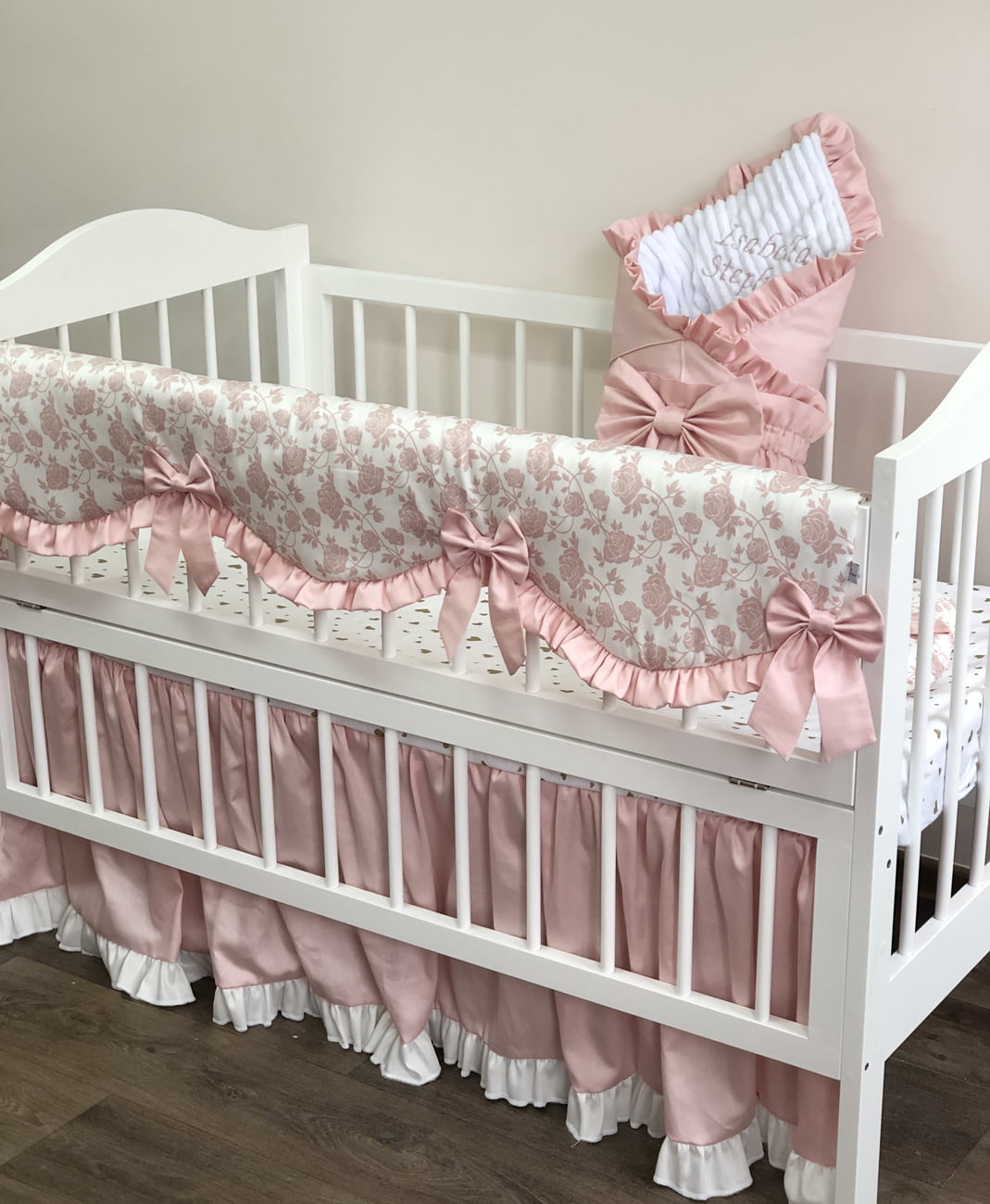 Crib set" Flowers"