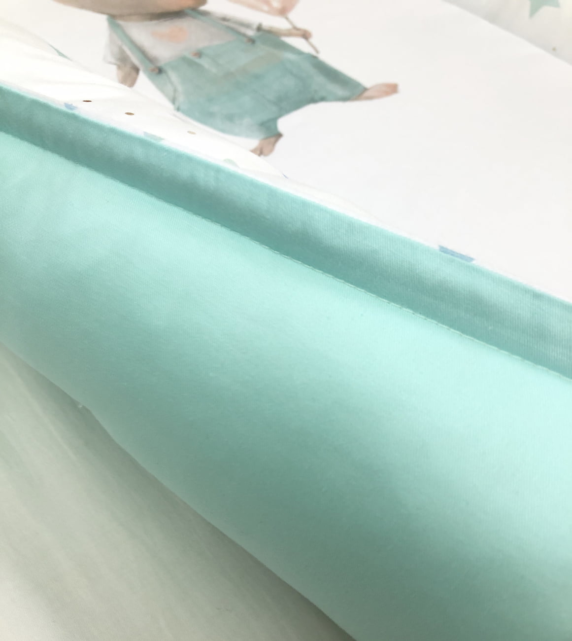 Baby Nest "Mint bunny"