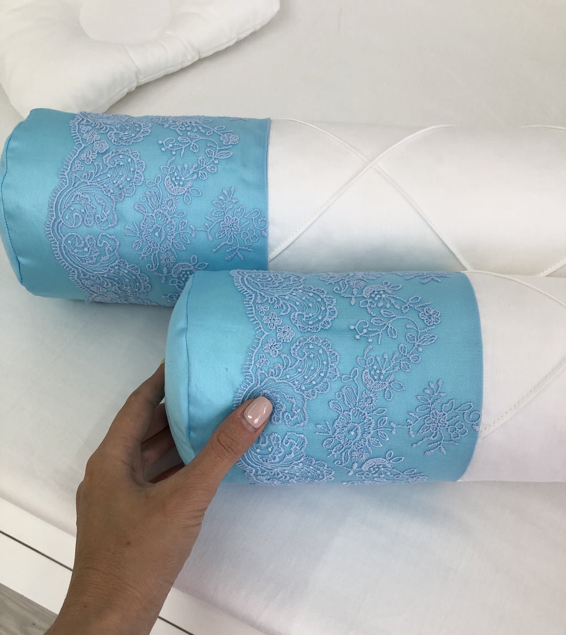 Crib set "Azure Royal Dream"
