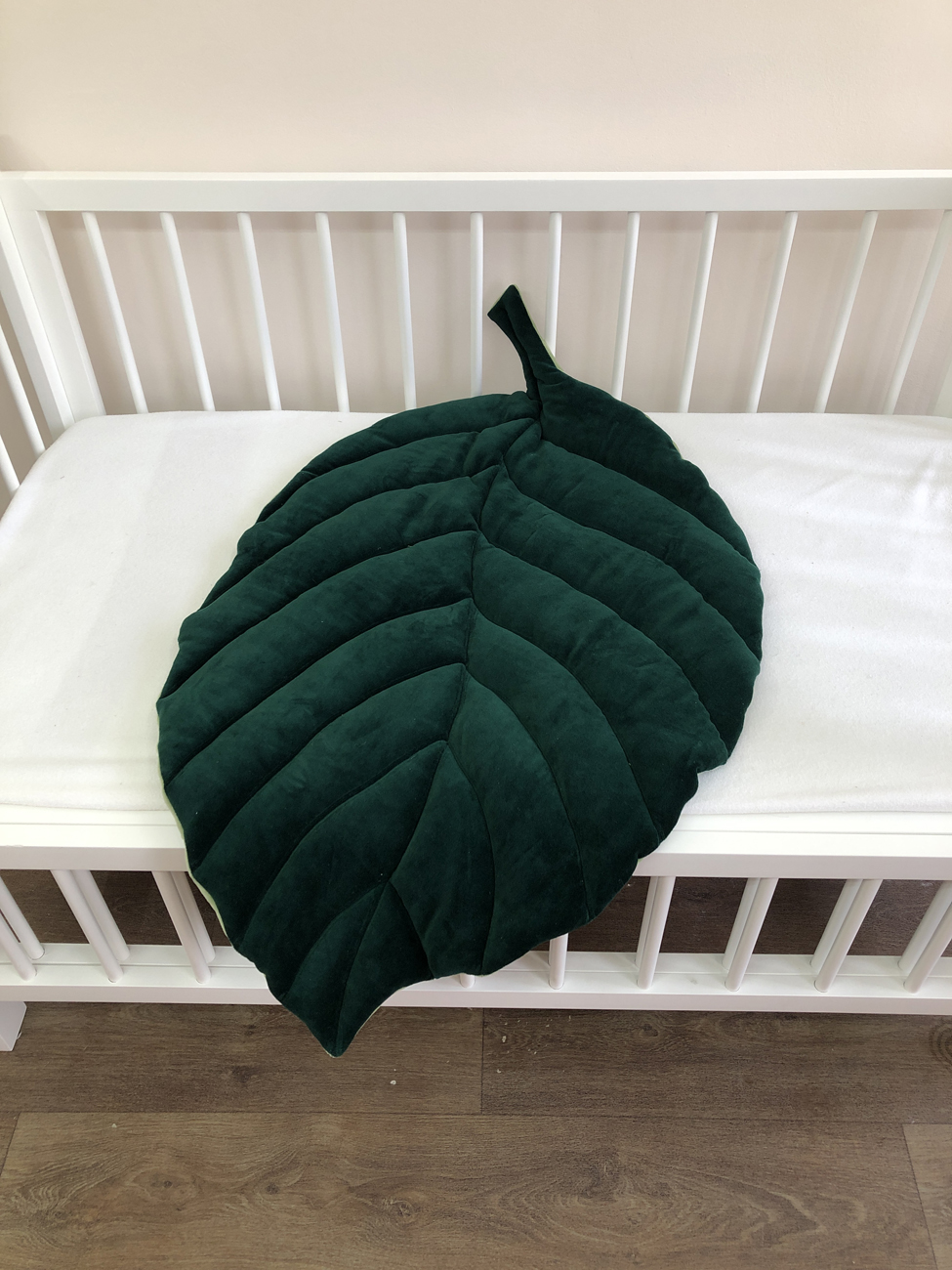 Kids floor mat Dark green color