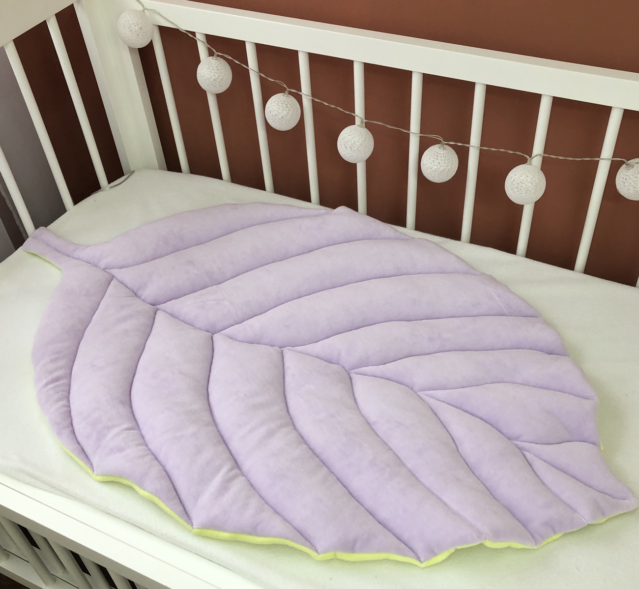 Lilac Вouble sided play mat