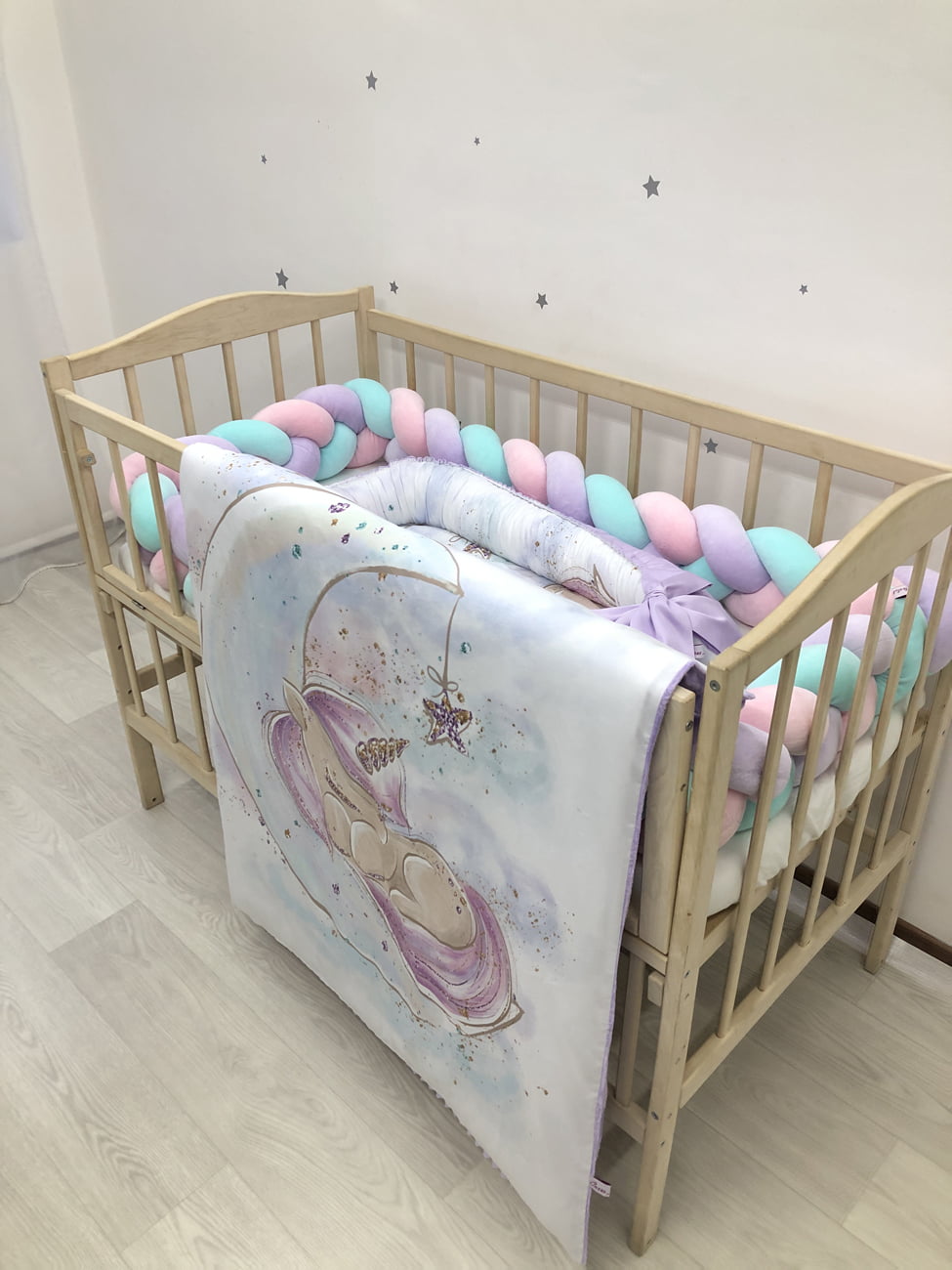 Crib set "Unicorn"