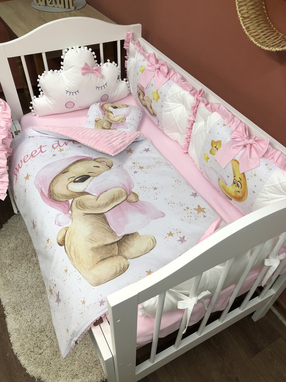 Crib set "Sweet Dreams"