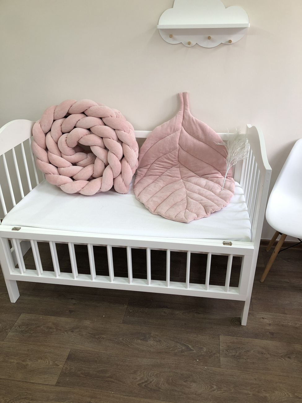 Dusty rose Leaf Play Mat