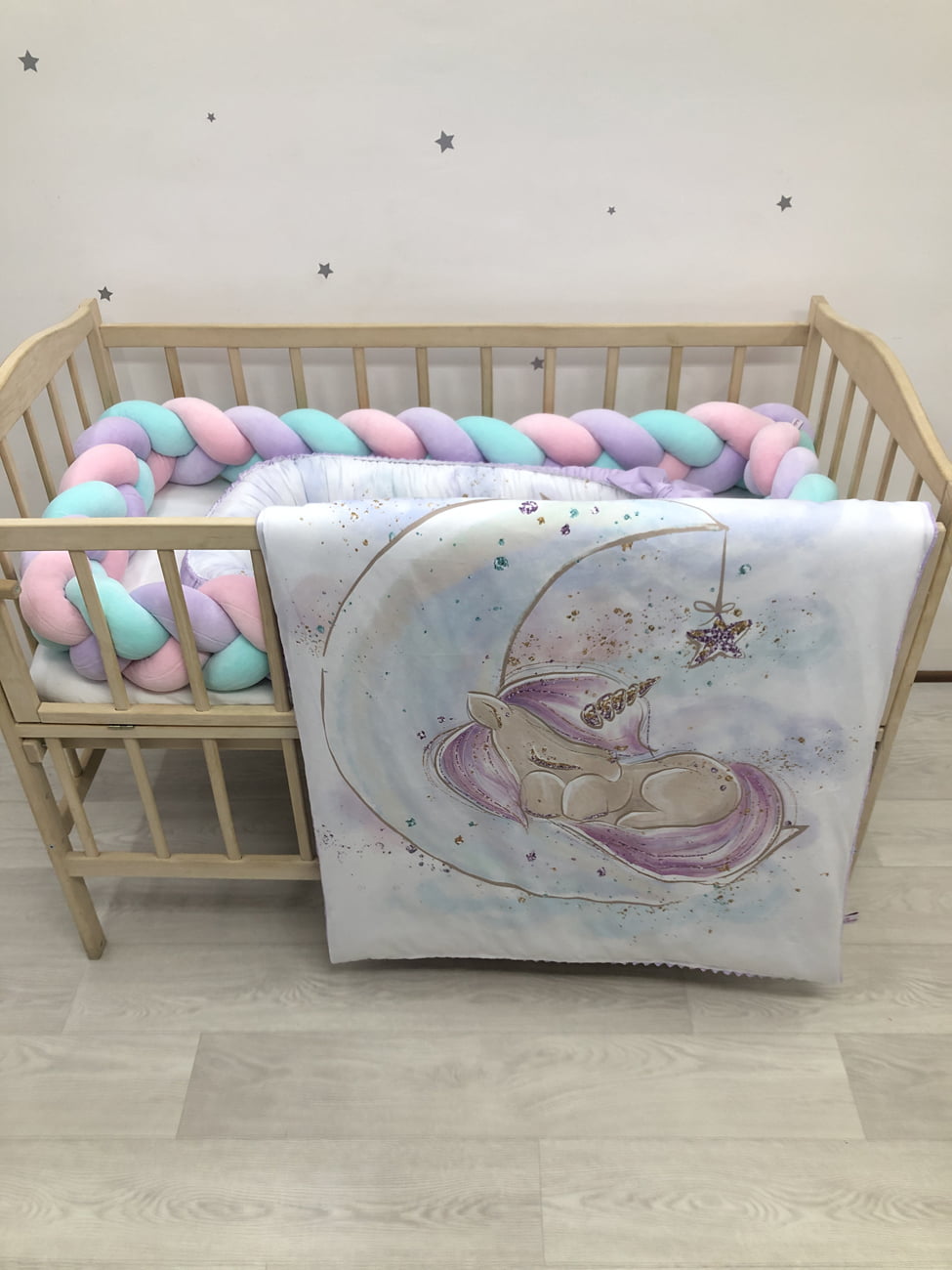 Crib set "Unicorn"