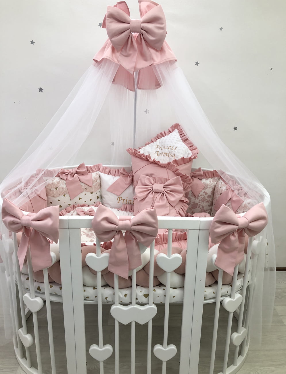 Crib set "Princess Ademisa"