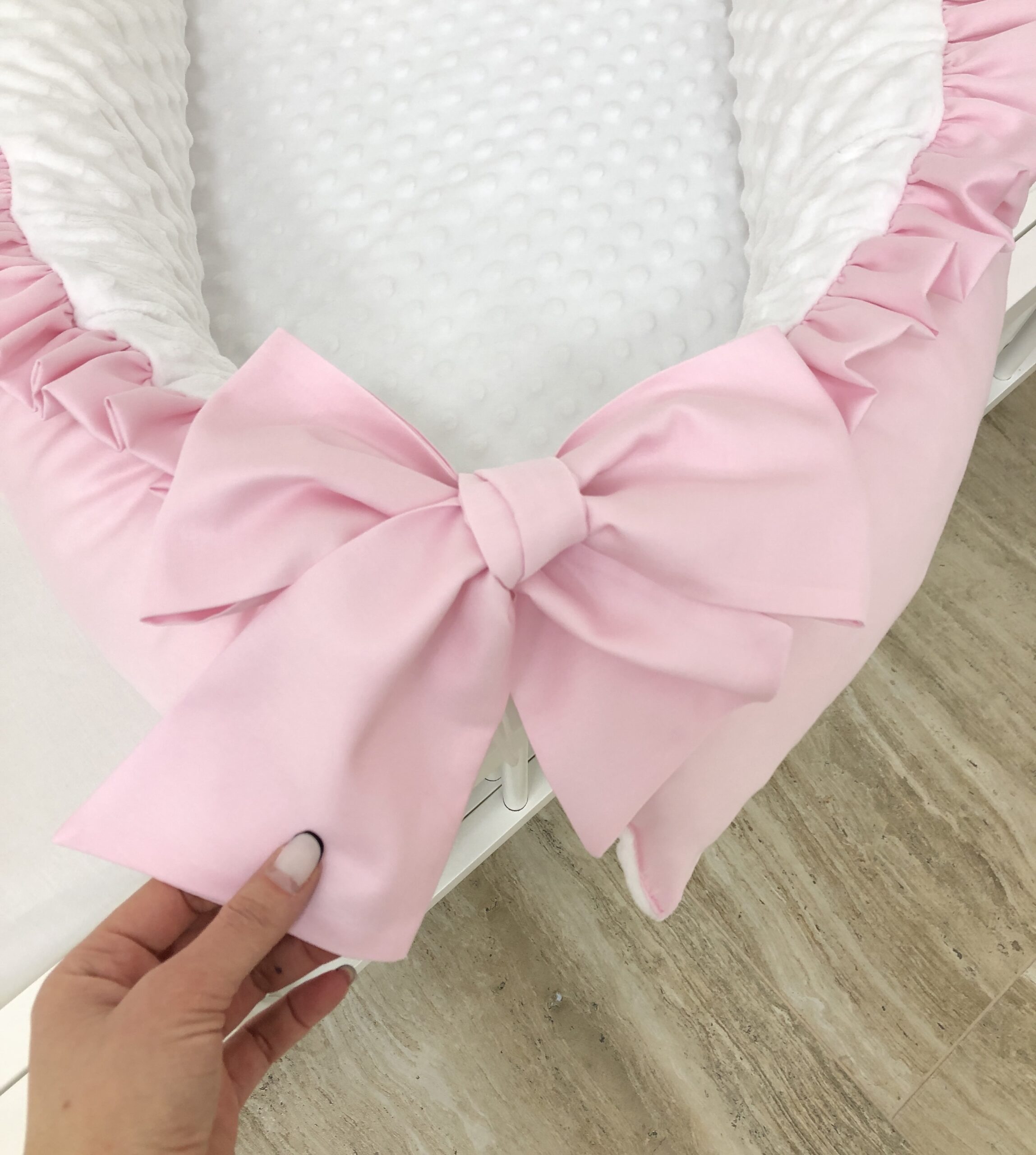 Personalized Baby girl Nest "My Love"