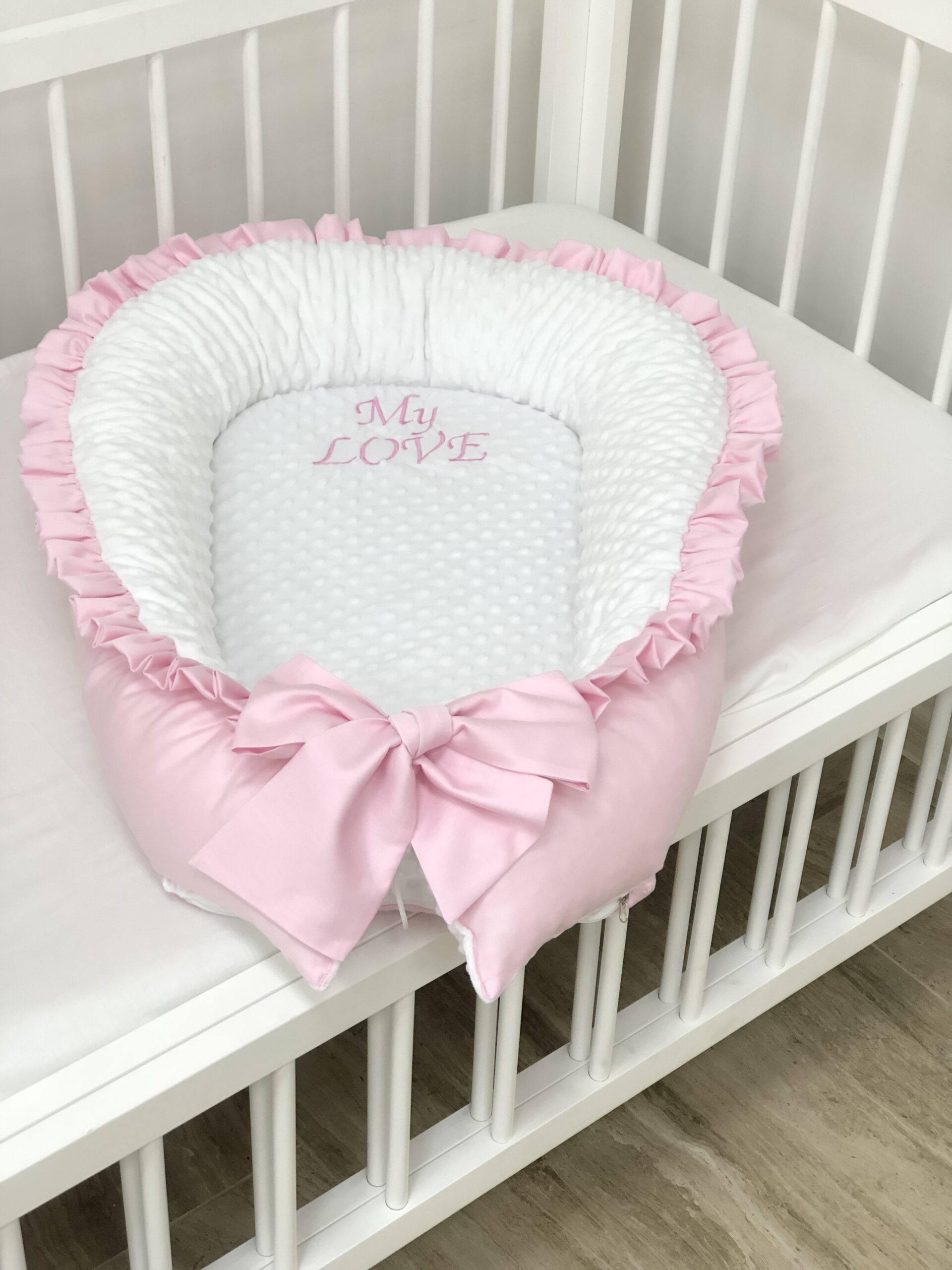 Personalized Baby girl Nest "My Love"