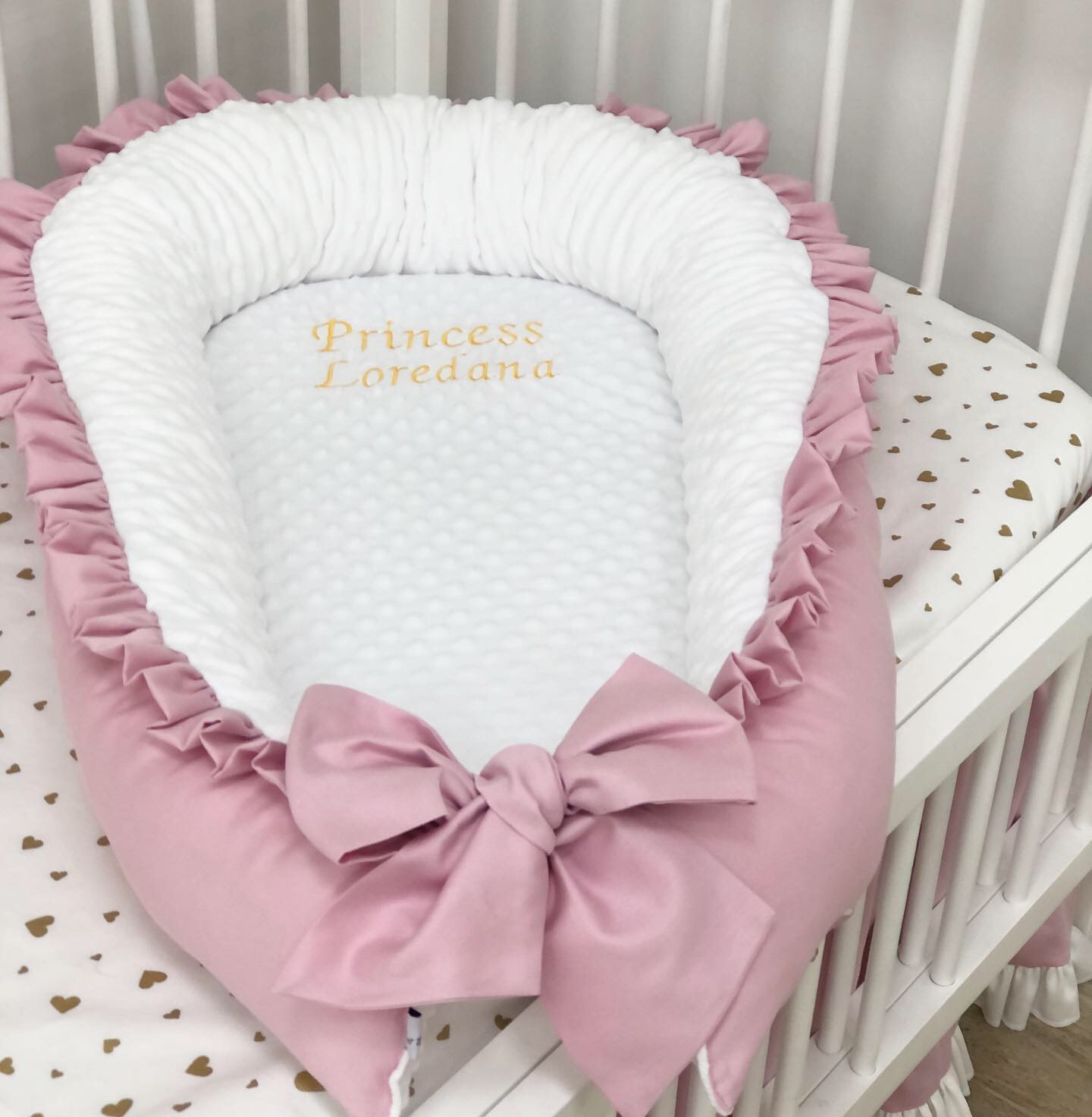 Personalized baby nest "Princess"