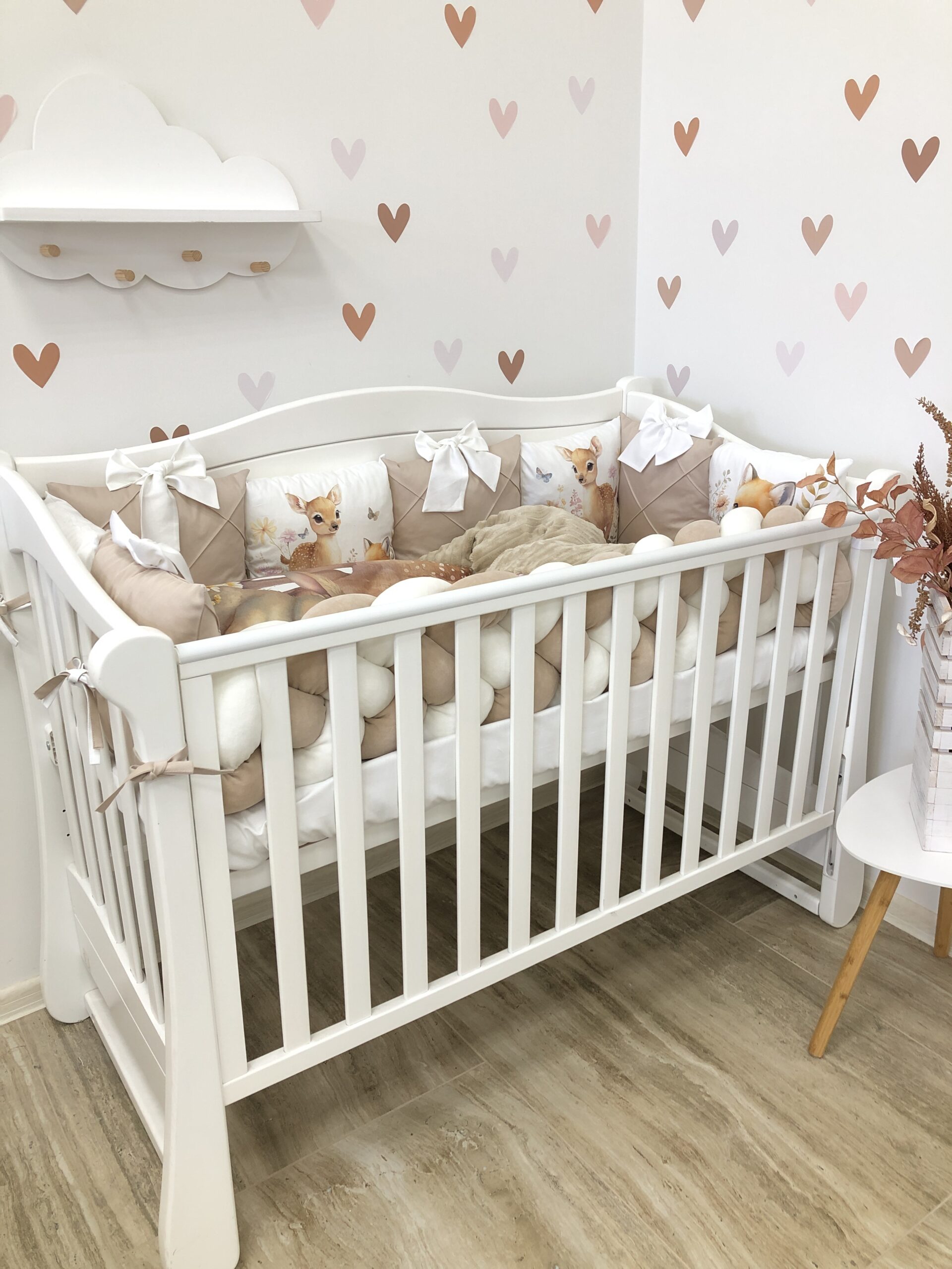 Crib Bedding set "Forest Animals"